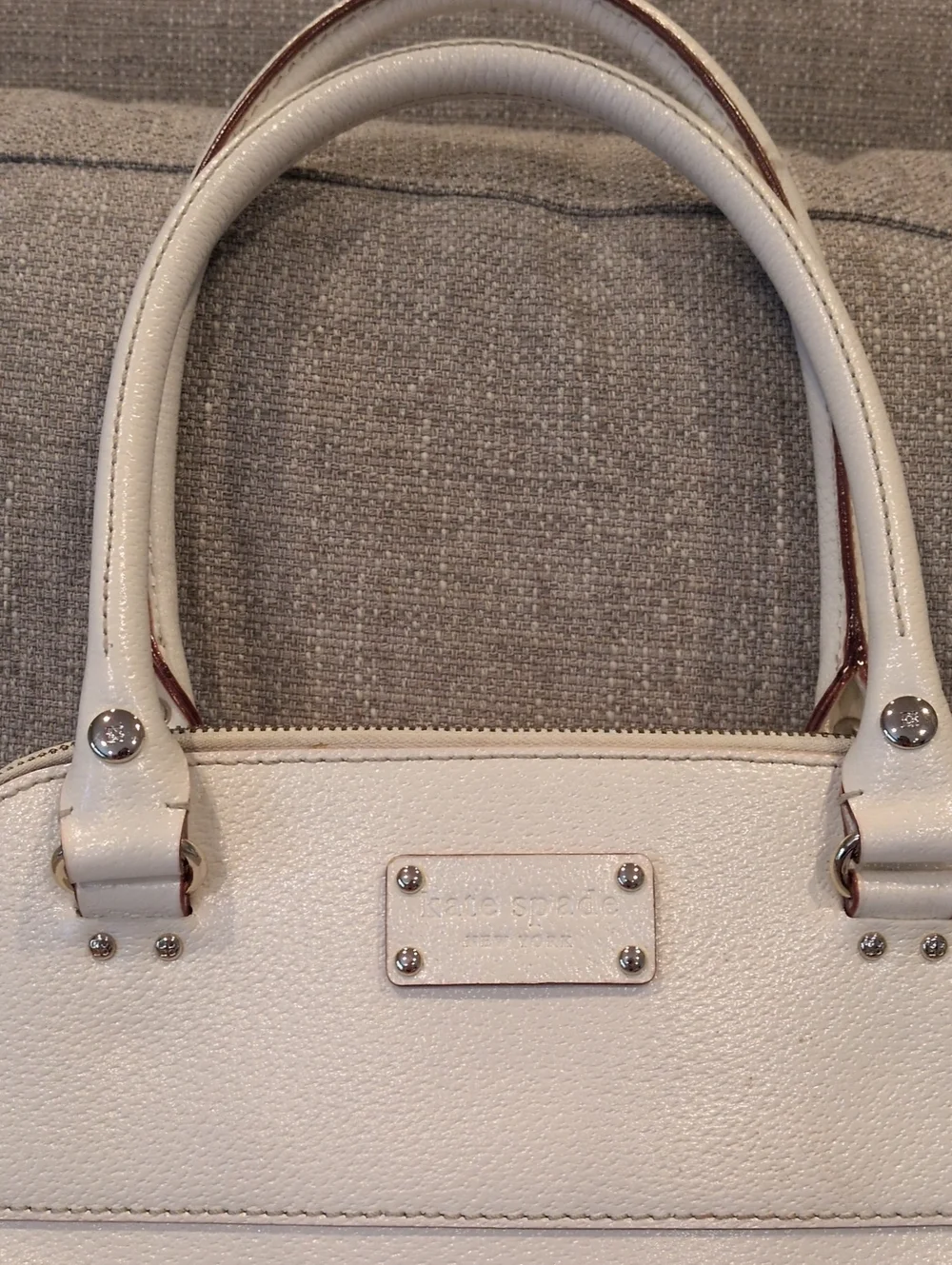 White Kate Spade New York Wellesley Maeda handbag
